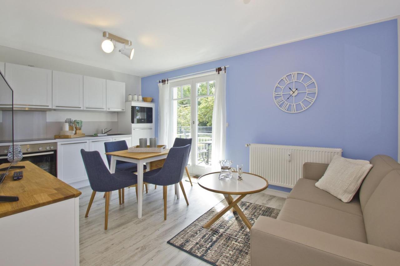 Moderne Ferienwohnung Mit Balkon, Meerblick - Ferienresidenz Zwei Boddenfewo 1-2 Lietzow Exteriör bild